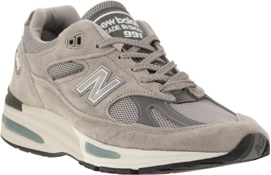 New Balance 991 V2 Dove Unisex Wit Grijs Suede Made in UK - Foto 13