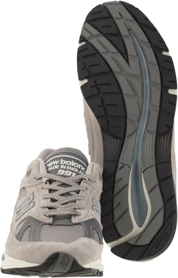 New Balance 991 V2 Dove Unisex Wit Grijs Suede Made in UK - Foto 5