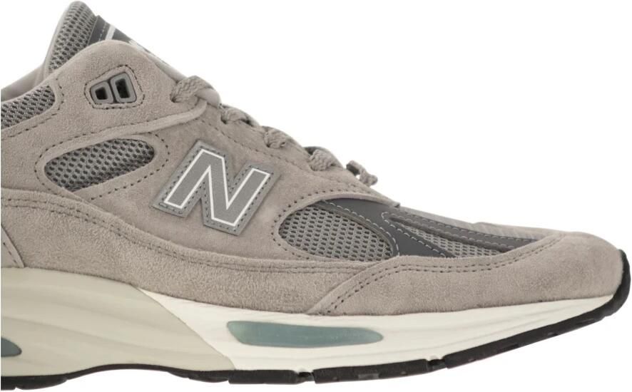 New Balance 991 V2 Dove Unisex Wit Grijs Suede Made in UK - Foto 18