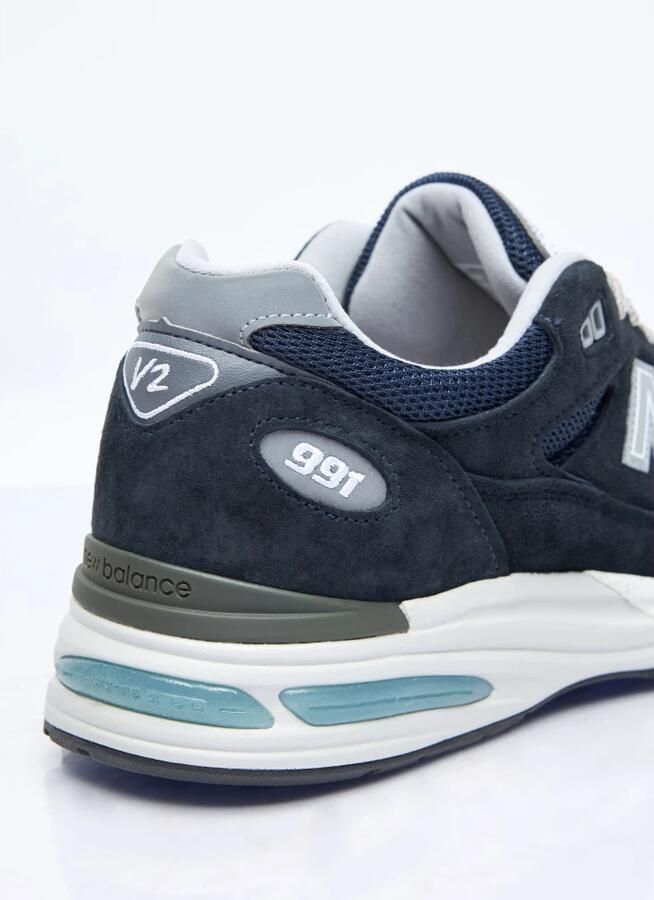 New Balance 991v2 Made in UK Sneakers Dark Navy Donkerblauw 991 Lifestyle Unisex - Foto 9