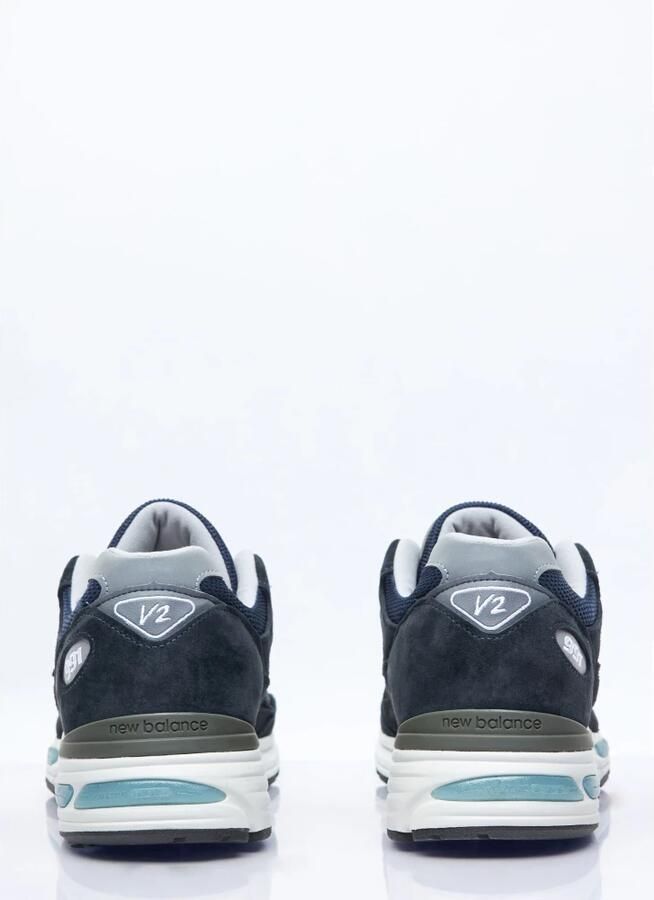 New Balance 991v2 Made in UK Sneakers Dark Navy Donkerblauw 991 Lifestyle Unisex - Foto 3