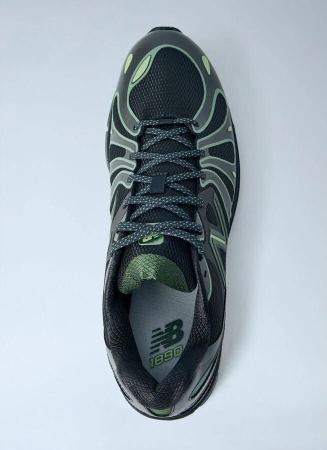 New Balance 1890 Sneakers Heren Zilver Mesh Synthetisch