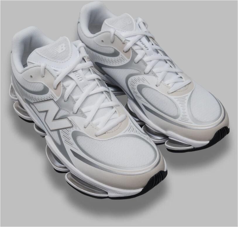 New Balance 2000 Unisex White Silver Metallic - Foto 2