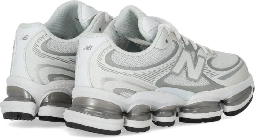 New Balance 2000 Unisex White Silver Metallic - Foto 13