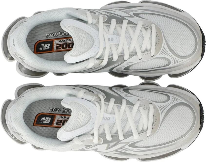 New Balance 2000 Unisex White Silver Metallic - Foto 8