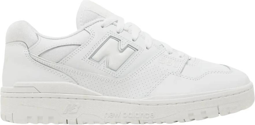 New Balance Lage Sneakers 550 White Grey
