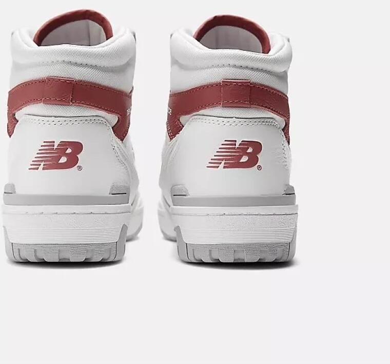 New Balance Hoge Top Leren Sneakers White Unisex