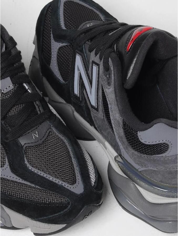 New Balance 9060 Dames Schoenen Zwart Maat: 38.5 Mesh Synthetisch Foot Locker