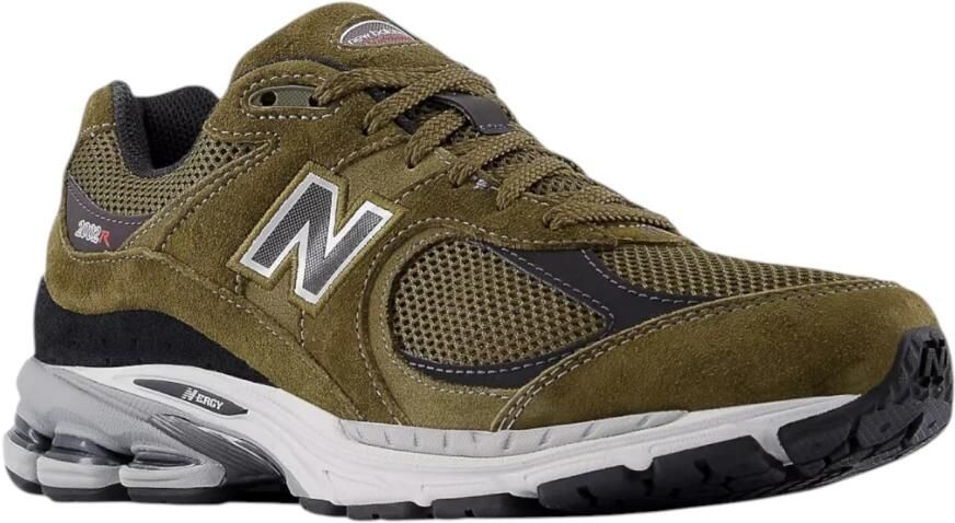New Balance 2002R Sneakers Heren Bruin Synthetisch Textil