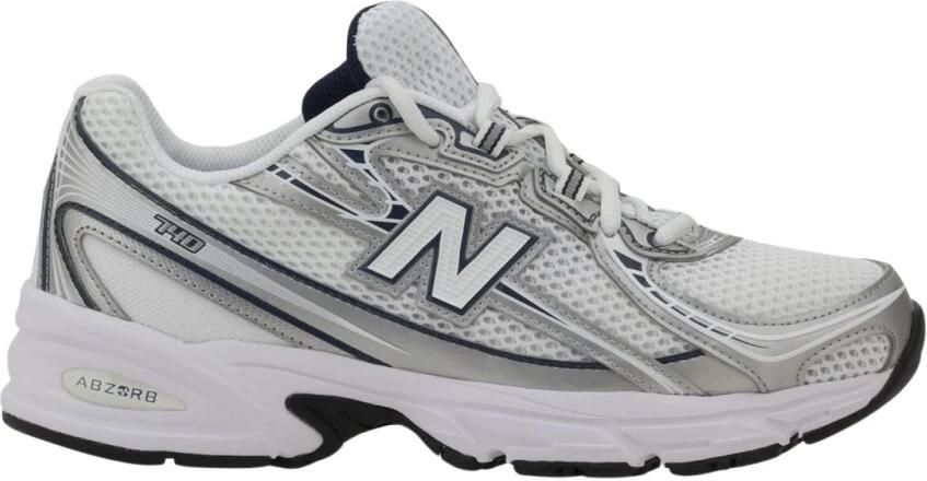 New Balance 740 sneaker van mesh met metallic finish - Foto 5
