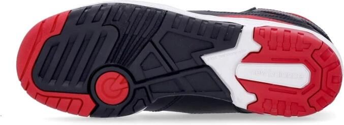 New Balance 650 Sneakers Klassiek Leren Bovenwerk Gewatteerde Kraag Zwart Heren - Foto 4