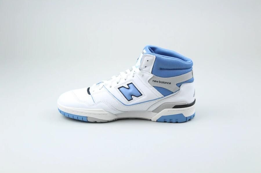 New Balance Witte en Blauwe 650 Schoen Blauw Heren