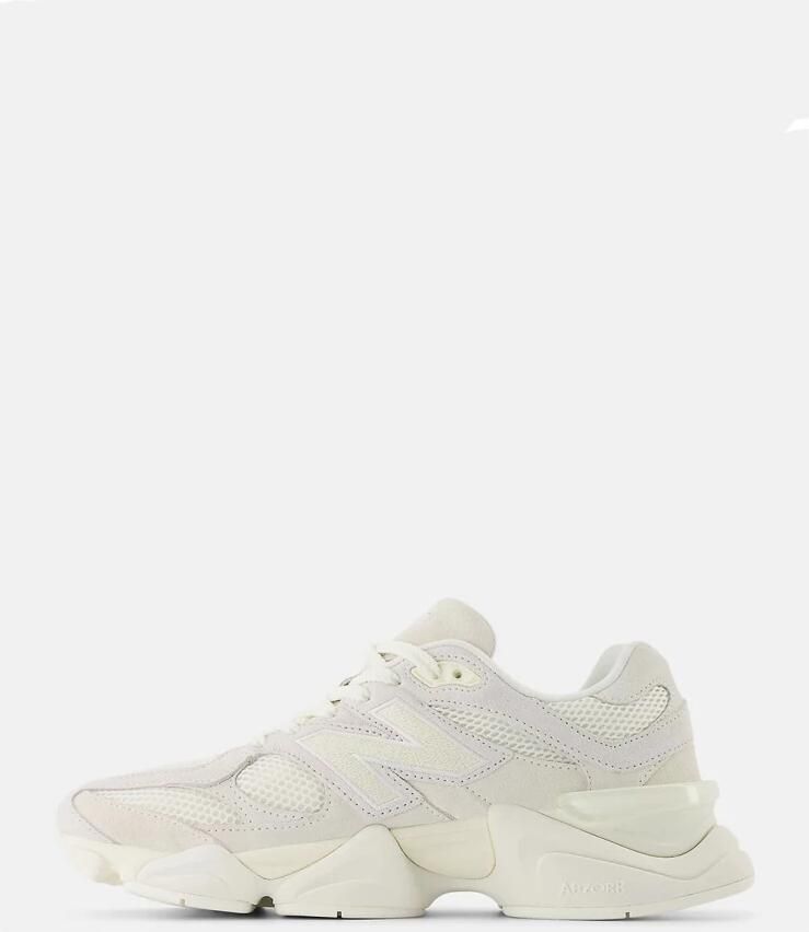 New Balance 9060 Sneakers Heren Wit Leer
