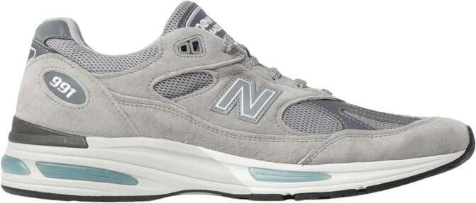 New Balance 991 V2 Dove Unisex Wit Grijs Suede Made in UK - Foto 3