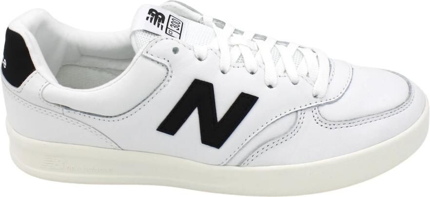 New Balance Leren Veterschoen Met Rubberen Zool