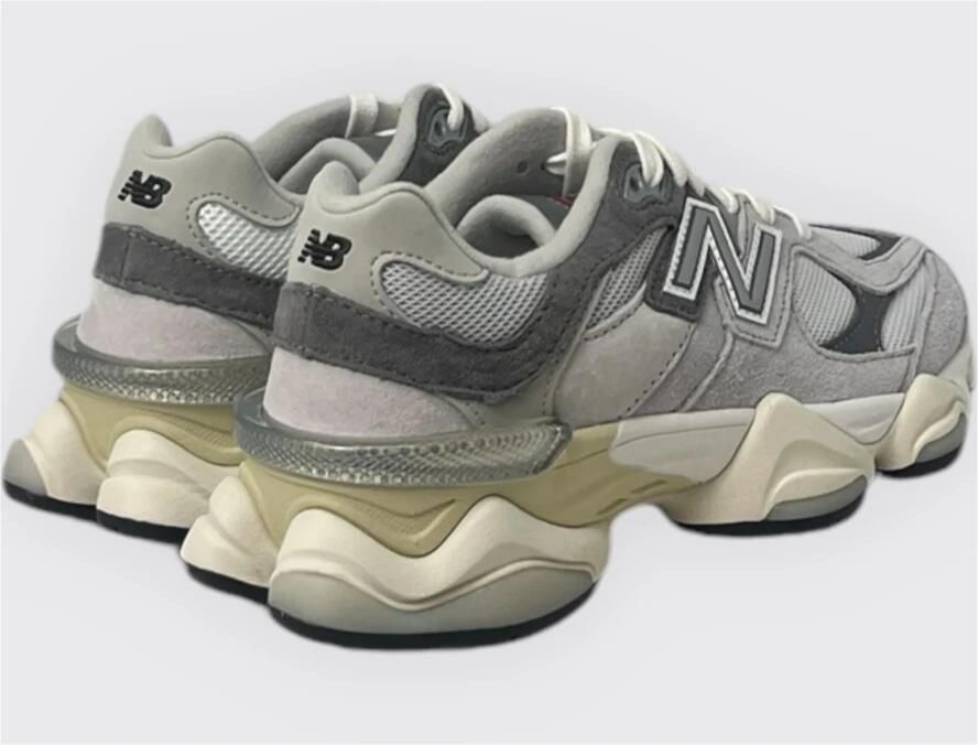 New Balance Grijze Veterschoenen voor nen Herfst Winter Gray - Foto 4