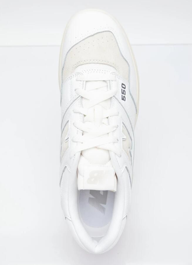 New Balance 550 Witte Sneakers met Timberwolf en Raincloud White
