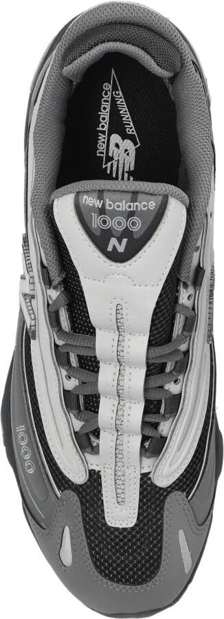 New Balance Grijze Vetersynthetische Sneakers