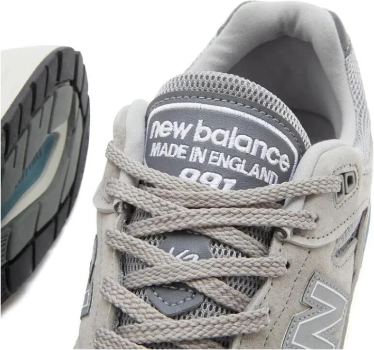 New Balance 991 V2 Dove Unisex Wit Grijs Suede Made in UK - Foto 17