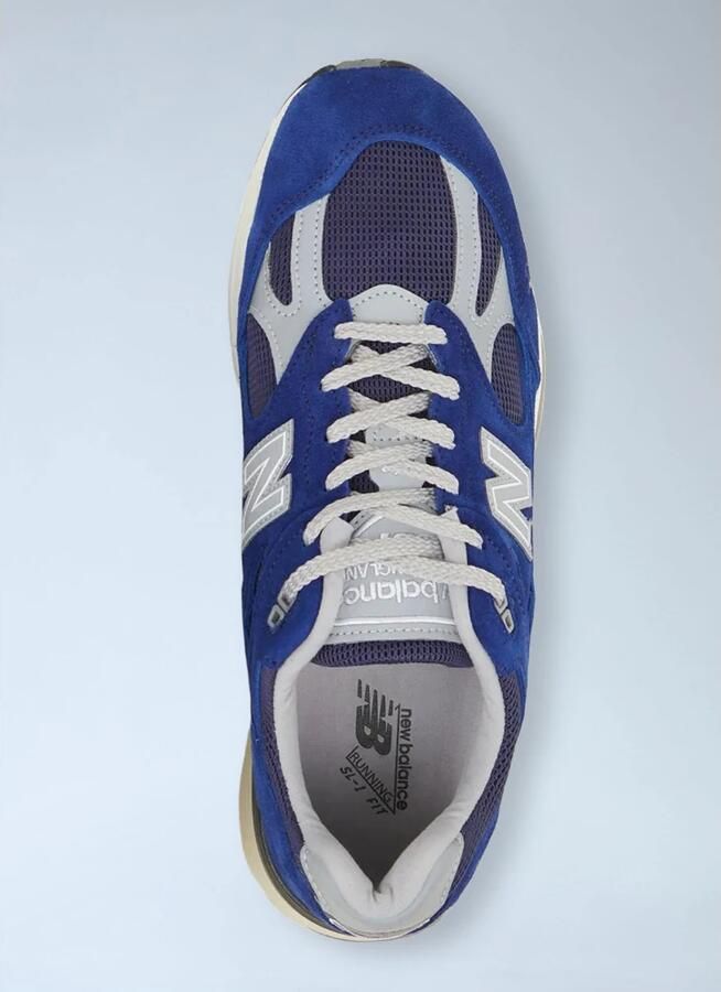 New Balance Lage Sneakers Baskets 991 daim - Foto 5