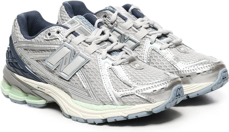 New Balance Mesh Sneakers Silver Metallic Sky