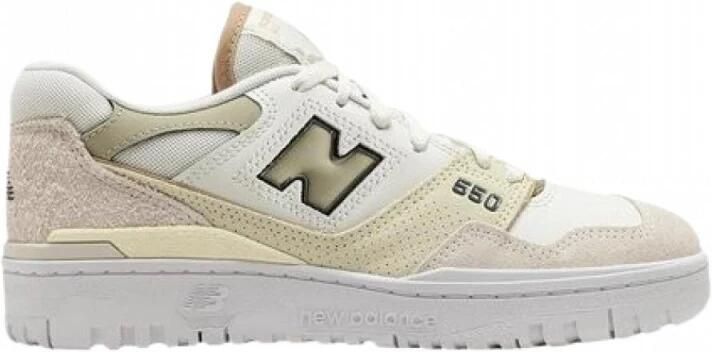 New Balance 550 sneaker van leer met details van suède - Foto 4