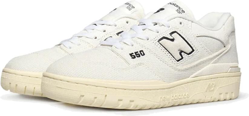 New Balance 550 sneaker met gebreid bovenwerk - Foto 2