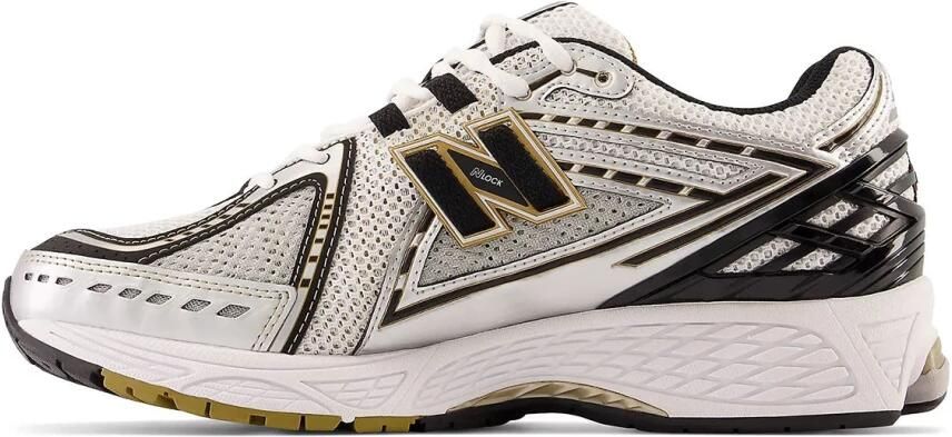 New Balance 1906R metallic silver gold Wit Mesh Lage sneakers Unisex