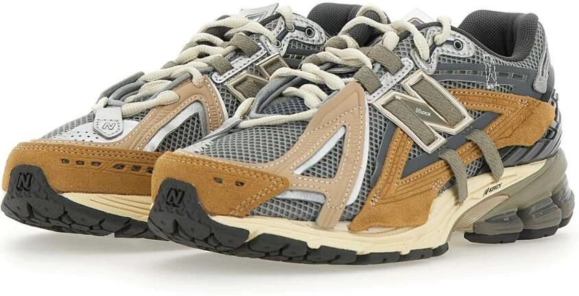 New Balance Groene Chunky Sneakers met Logo Patch Multicolor Heren - Foto 2