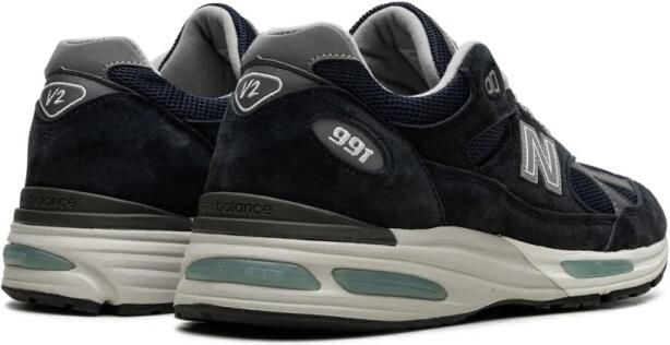 New Balance 991v2 Made in UK Sneakers Dark Navy Donkerblauw 991 Lifestyle Unisex - Foto 12