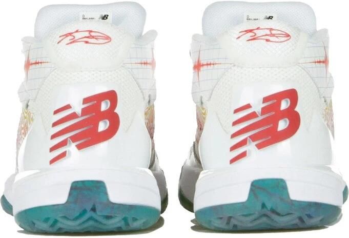 New Balance Kawhi Sig 1 Seismic Moment Heren Schoenen White Textil Synthetisch Foot Locker