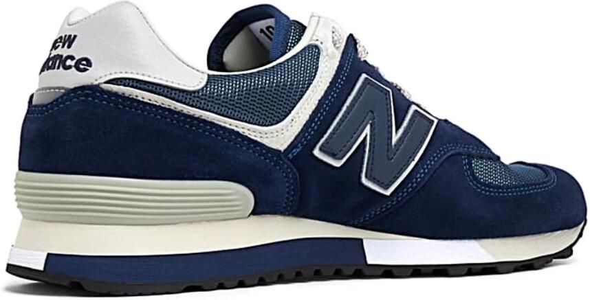 New Balance Blauwe Platte Schoenen 576