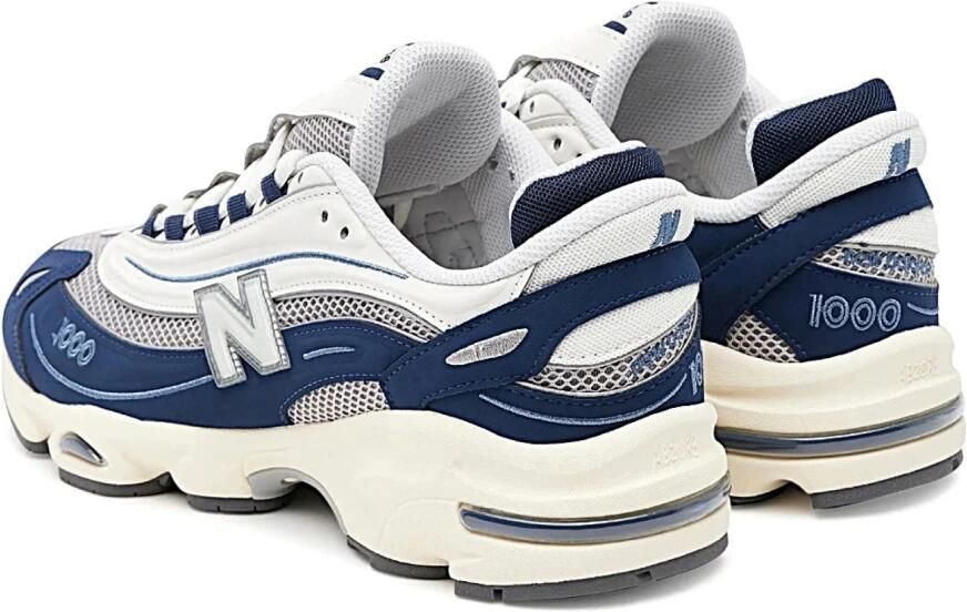 New Balance 1000 Heren Schoenen Blauw Maat: 40.5 Mesh Synthetisch Foot Locker