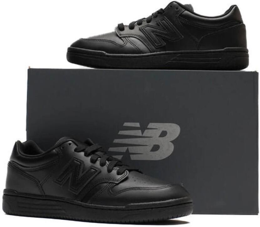 New Balance Klassieke basketbal geïnspireerde herenschoenen voor lifestyle Black Heren