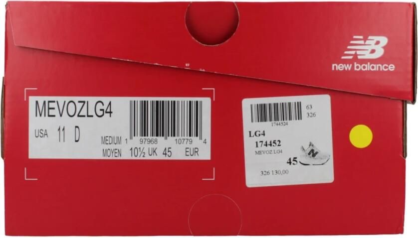 New Balance Fresh Foam X Evoz V4 Hardloopschoenen Grijs 1 2 Man - Foto 2