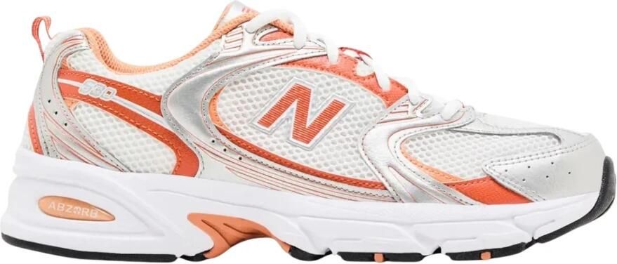 New Balance Lage Sneakers 530 Silver Metallic Infield Clay