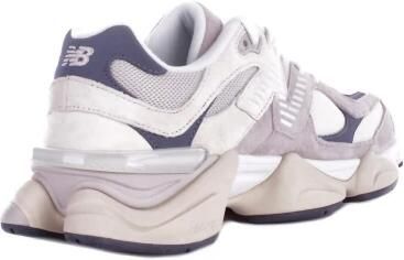 New Balance Sneakers van mesh en suède met iconisch N-monogram White - Foto 9