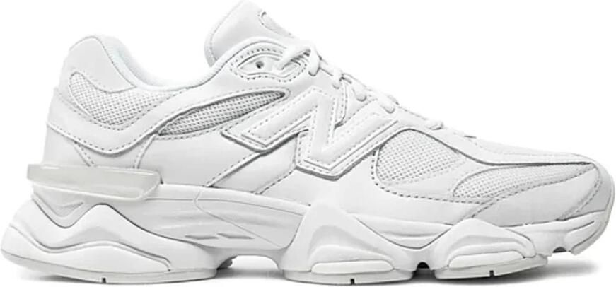 New Balance 9060 Heren Schoenen Wit Maat: 47.5 Suède Foot Locker - Foto 4