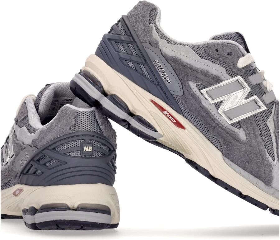 New Balance Groene Leren Sneakers van Premium Kwaliteit Groen Heren