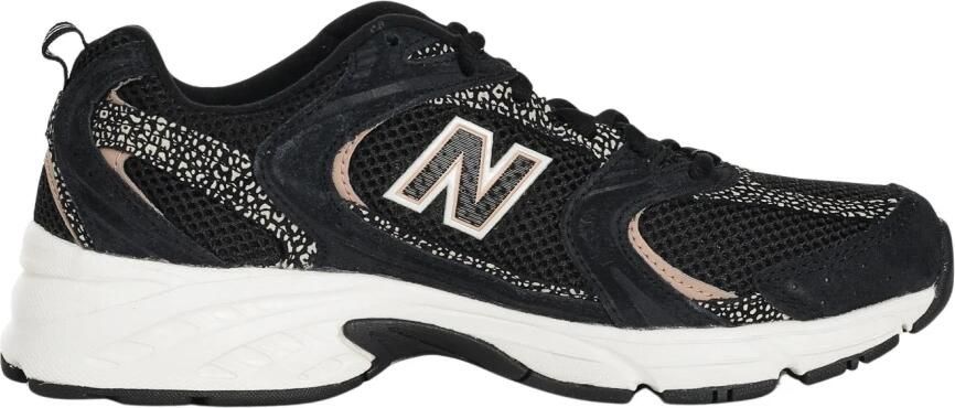 New Balance 530 Sneakers Zwart Synthetisch Textil