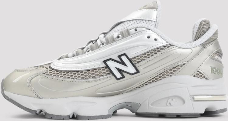 New Balance Sneakers met synthetisch bovenwerk en logodetails