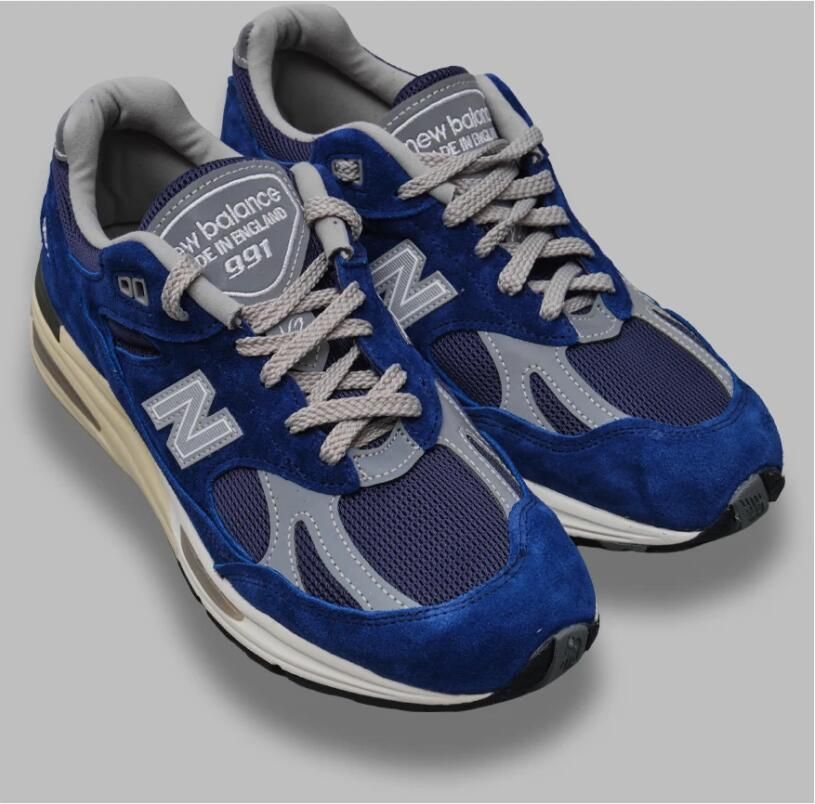 New Balance Lage Sneakers Baskets 991 daim - Foto 2