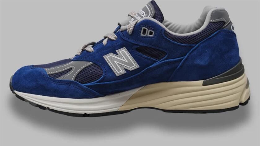New Balance Lage Sneakers Baskets 991 daim - Foto 6