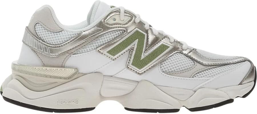 New Balance 9060 Sneakers Heren Wit Leer