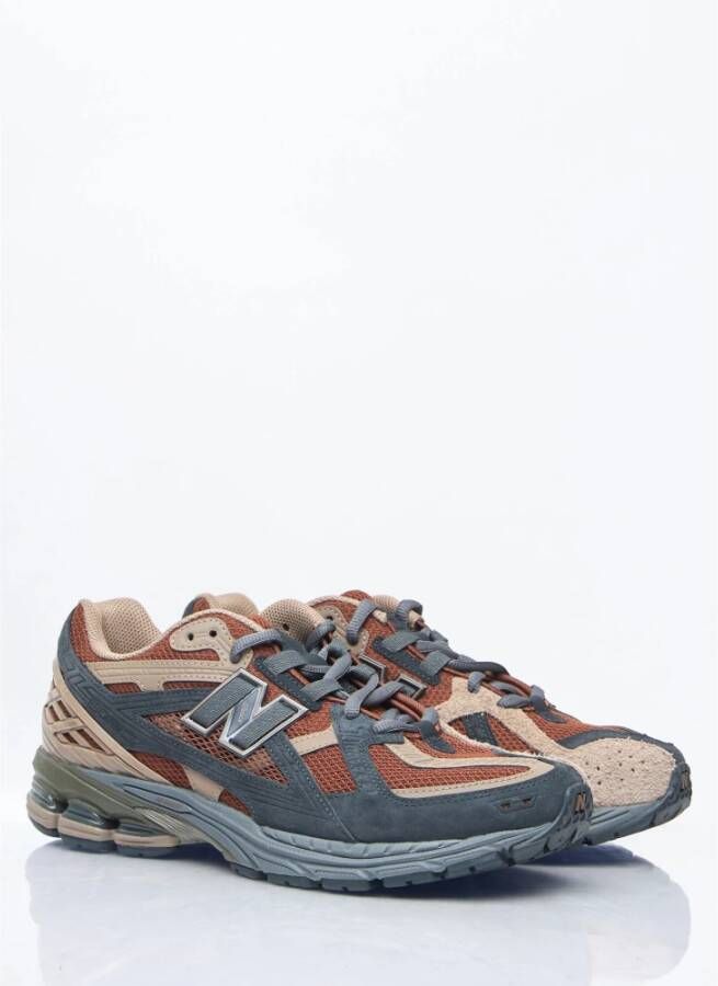 New Balance Utility Sneakers met Leer en Mesh Brown Heren - Foto 3