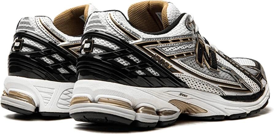 New Balance 1906R metallic silver gold Wit Mesh Lage sneakers Unisex