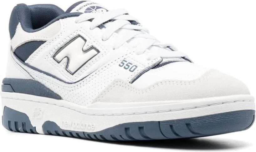 New Balance Witte platte schoenen met logodetail - Foto 2