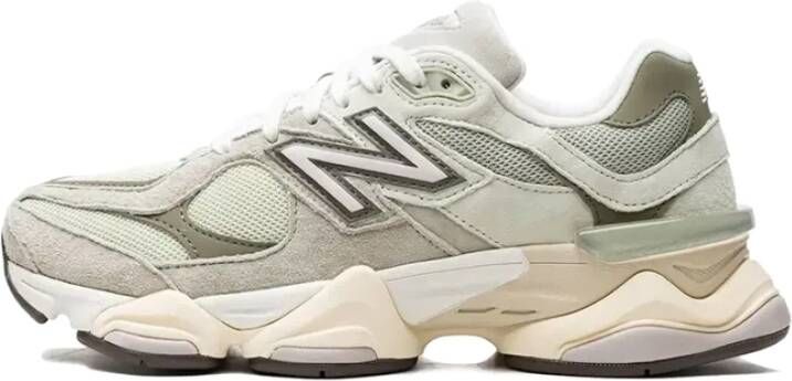 New Balance 9060 sneaker met mesh en suède details - Foto 2