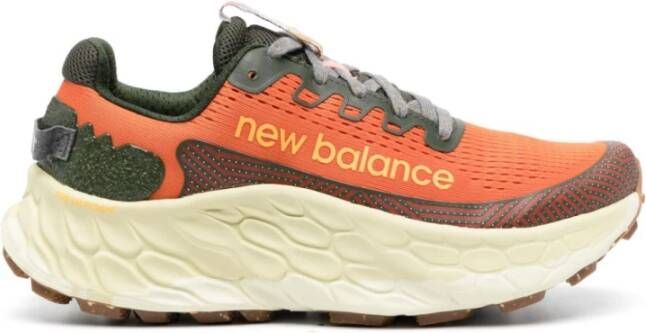 New Balance Oranje Trail Sneakers met Logo Print Orange Heren