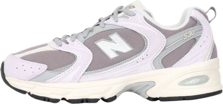 New Balance Paarse Lage Profiel Sneakers Herfst Winter Purple Dames